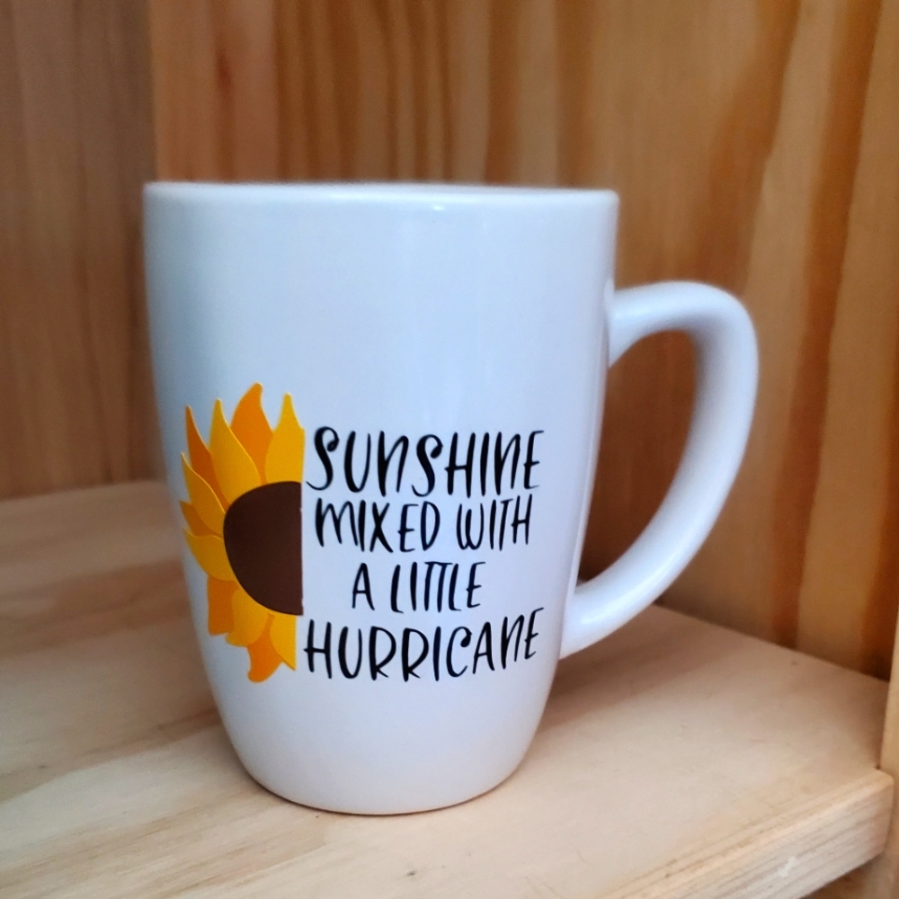 Coffee Mug Sunshine Mixed with a Little Hurricane